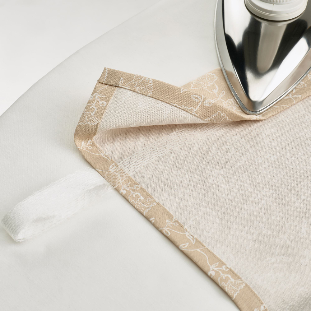 Комплект штор IKEA TRYSTAVMAL (ТРИСТЯВМАЛЬ), Бежевый с рисунком, 145x250 см, 2 шт