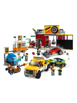 Конструктор Сити Тюнинг мастерская