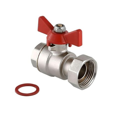 Кран с накидной гайкой прямой 3/4 ViEiR  (80/10шт)