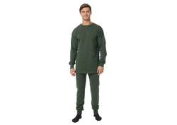 Белье утеплённое трикотажное оливковое, 250 г/м²