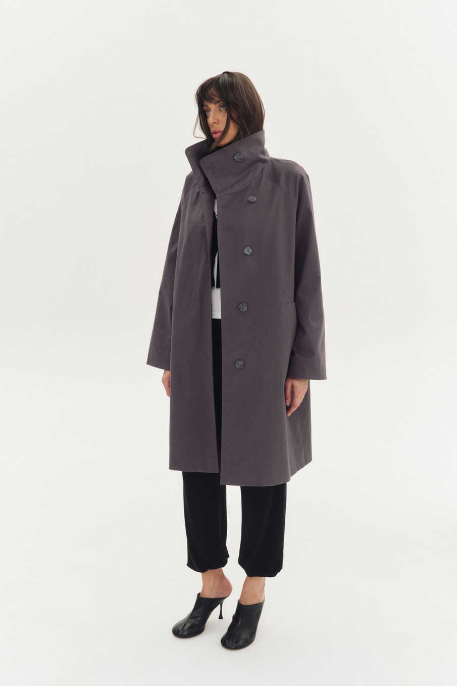 Тренч MACKINTOSH | Графит