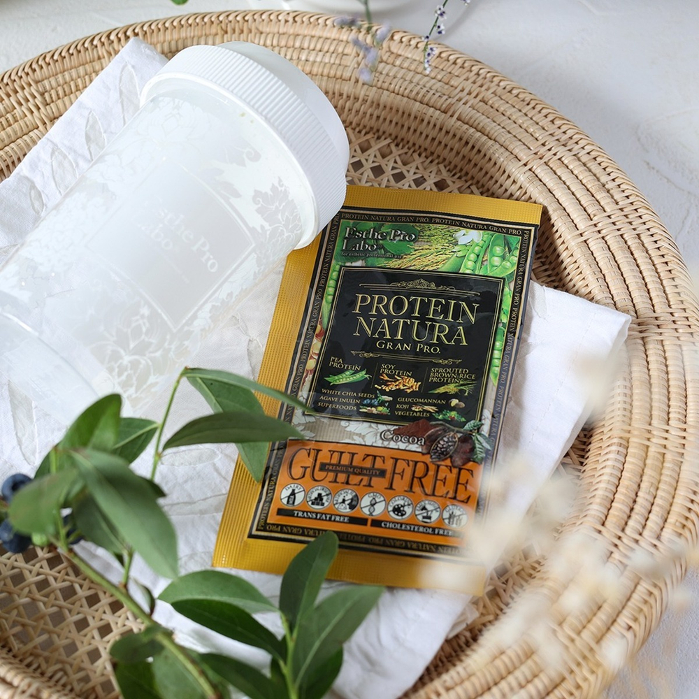 Растительный протеин со вкусом какао Esthe Pro Labo Protein Natura Gran Pro Dark Cocoa