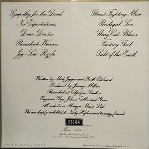 The Rolling Stones / Beggars Banquet (LP)