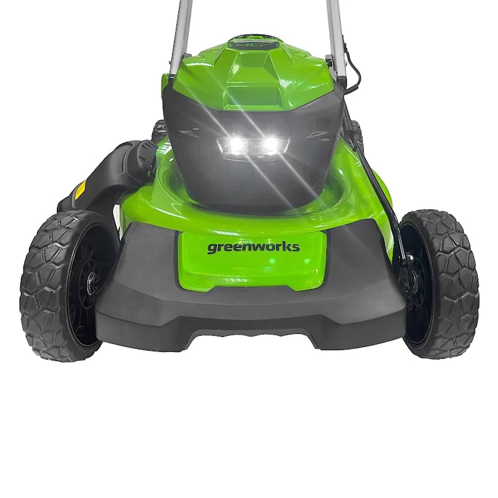 Аккумуляторная газонокосилка Greenworks GD40LM48SPK4 40В (1 x 4 Ач, ЗУ) нож 48 см, 2517407UB