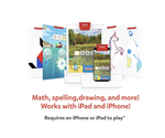 Osmo — Стартовый набор Genius для iPad и iPhone — 5 обучающих игр — возраст 6–10 лет — математика, правописание, творчество и многое другое — игрушки STEM в подарок для детей, мальчиков и девочек — возраст 6, 7, 8, 9, 10 лет (база Osmo включена)