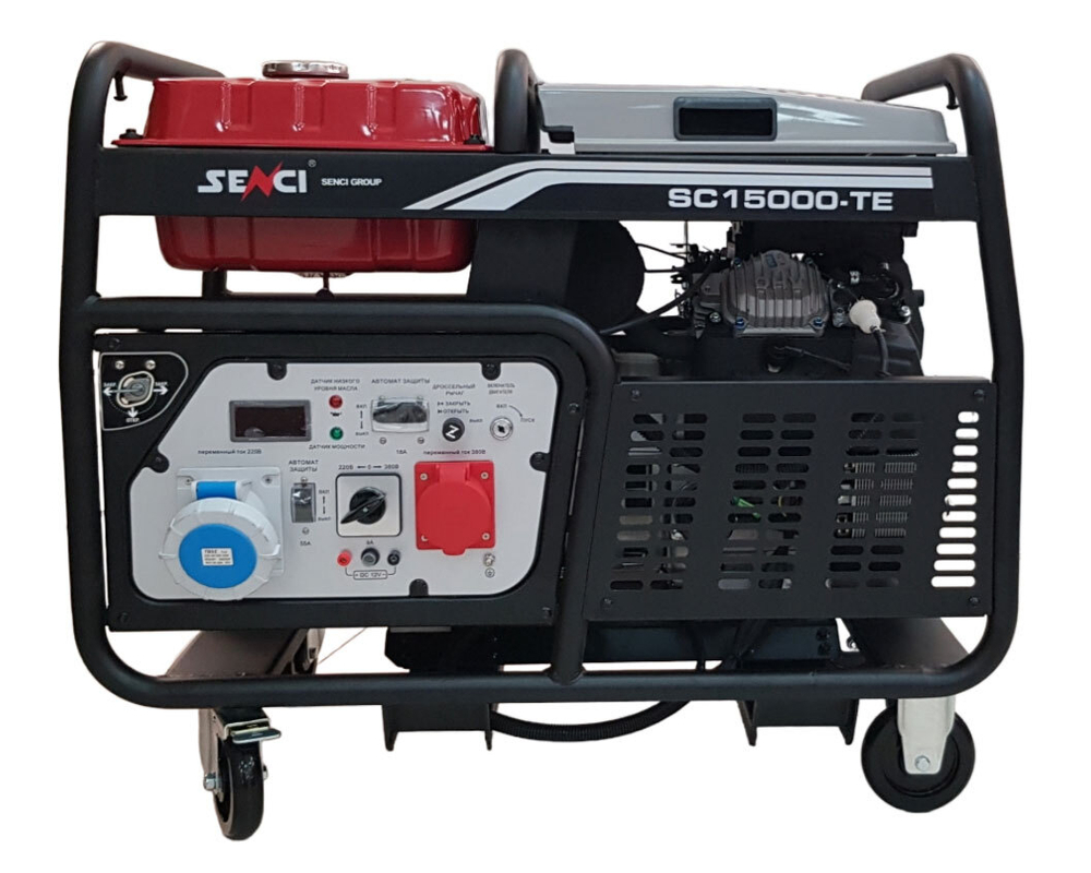 Бензиновый генератор SENCI SC15000-TE-II