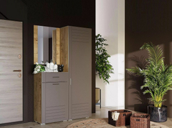 Прихожая Livorno 2 дуб бунратти / софт графит