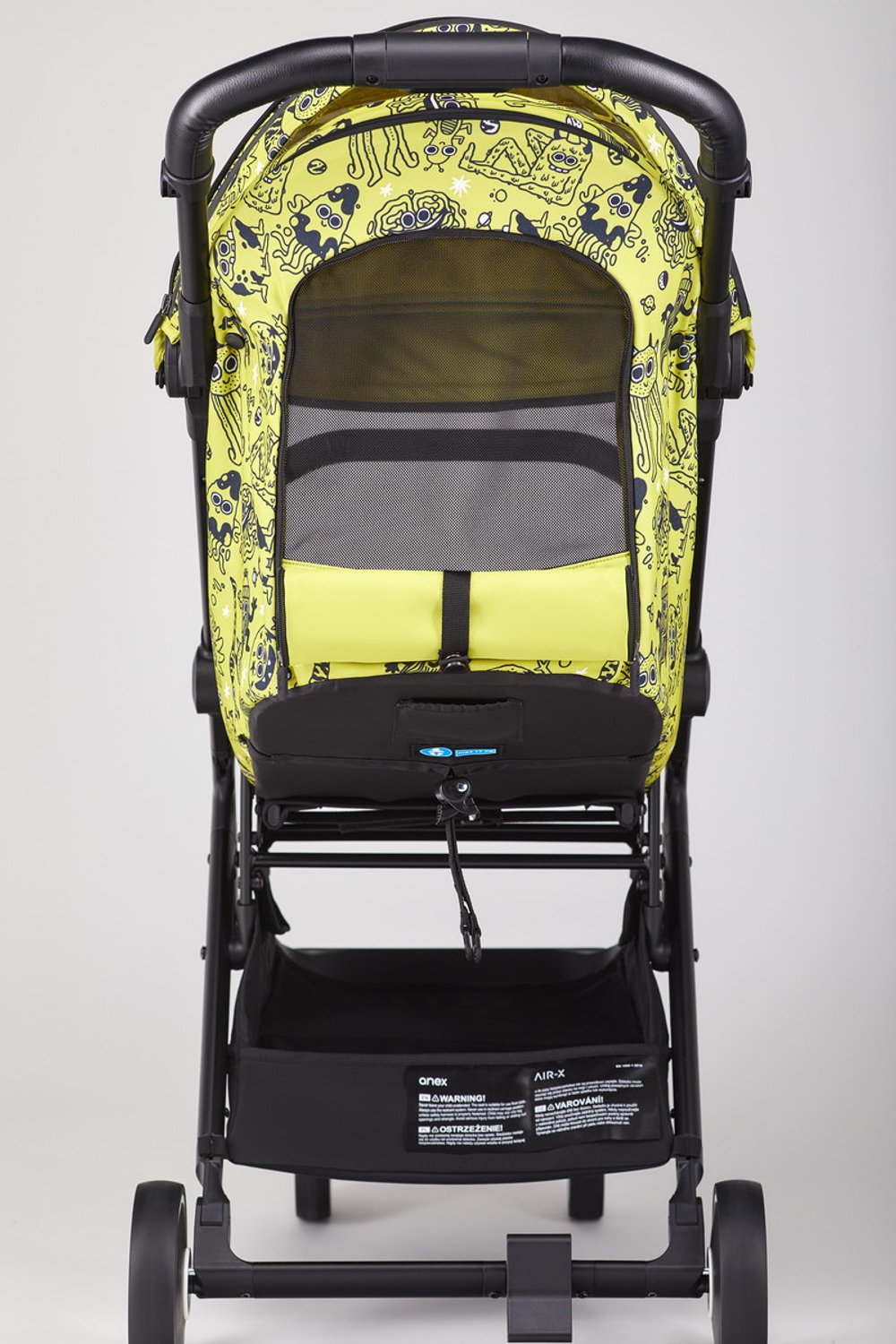 Детская коляска Anex Air-X Travel Cot Cosmo 3 в 1 woo/gray/black