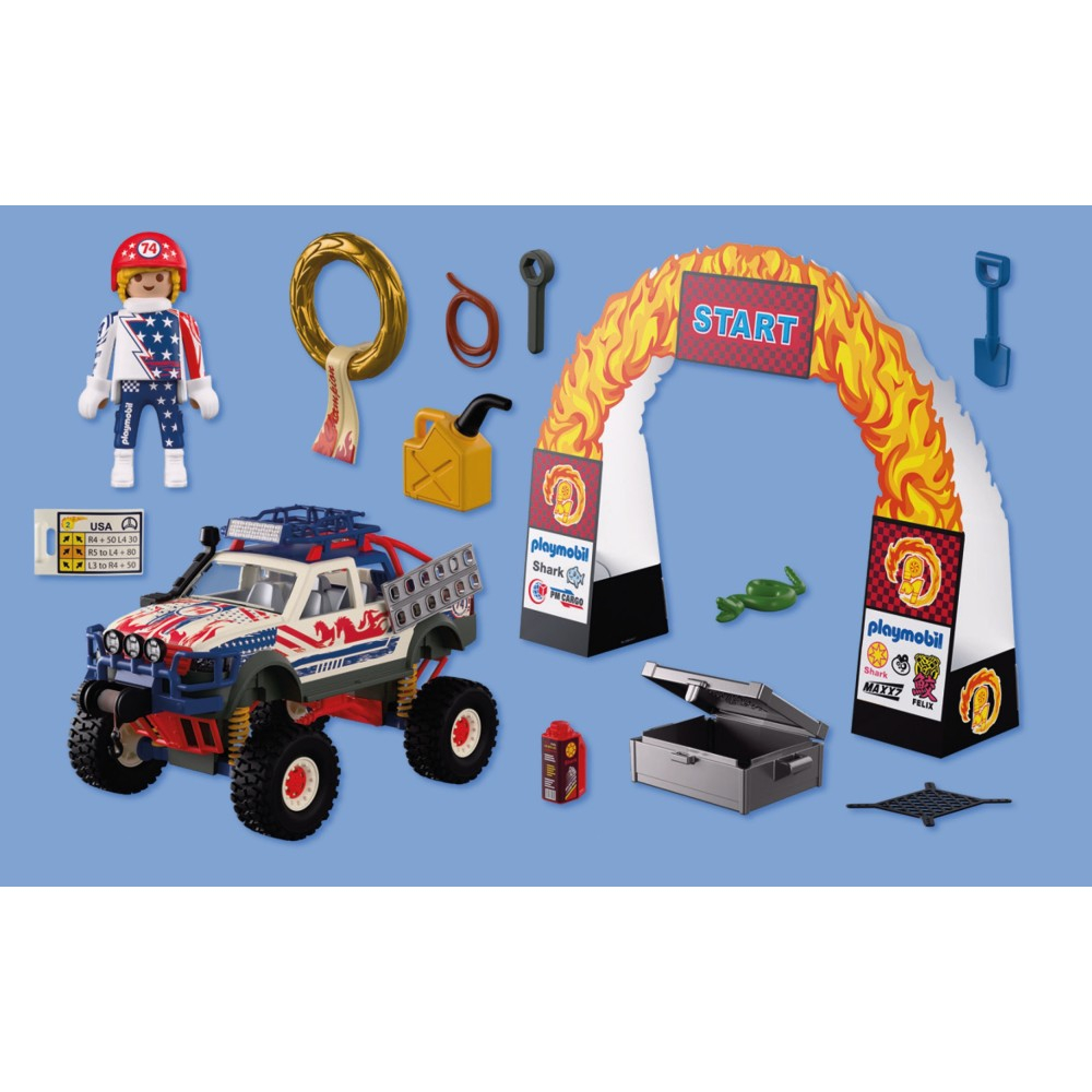 Playmobil - Cars Территориальный грузовик 72061