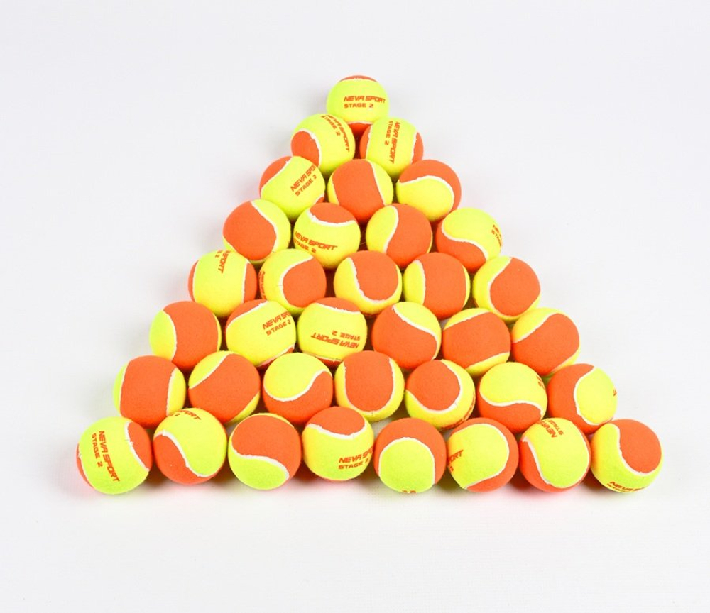 Мячи для тенниса детские NEVA SPORT ORANGE (1x36)