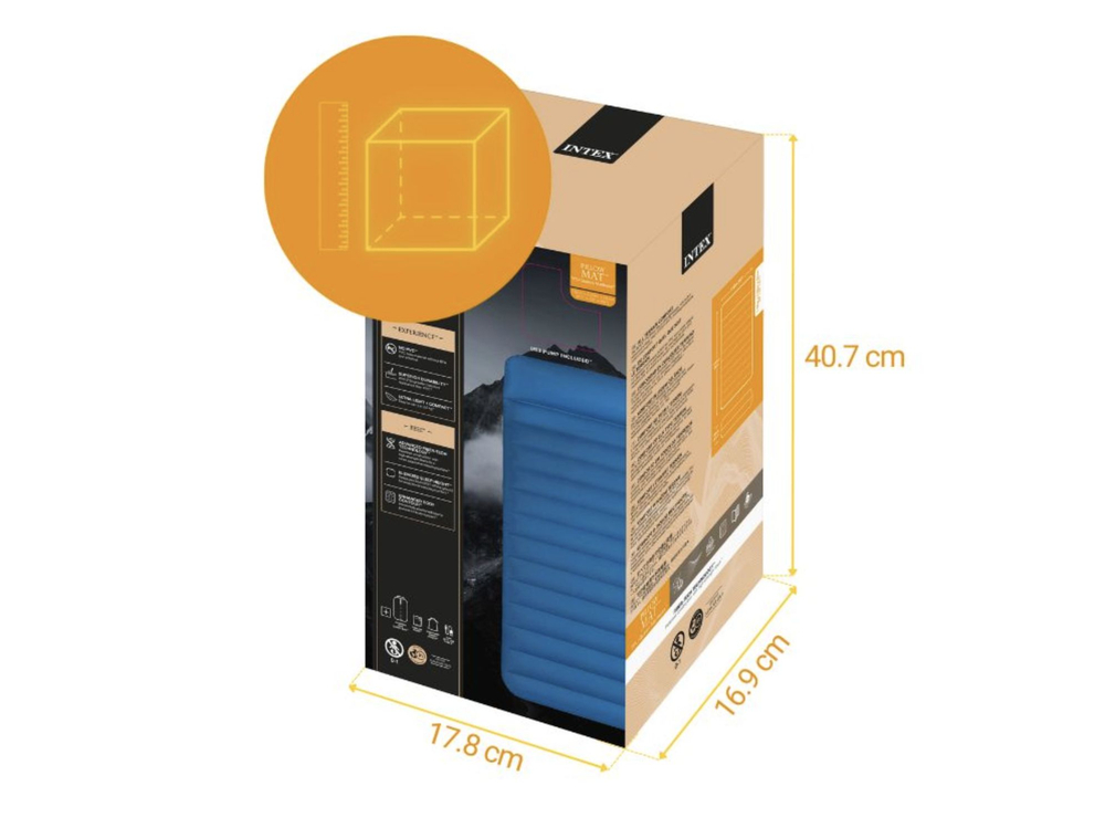Надувной матрас Intex 152х203х22cm 64013