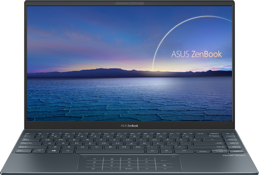 Ноутбук Asus Zenbook 14 UX425EA-HM135T Pine Grey Core i7-1165G7/16G/1Tb SSD/14; FHD IPS AG/Iris Xe Graphics/WiFi/BT/Win10