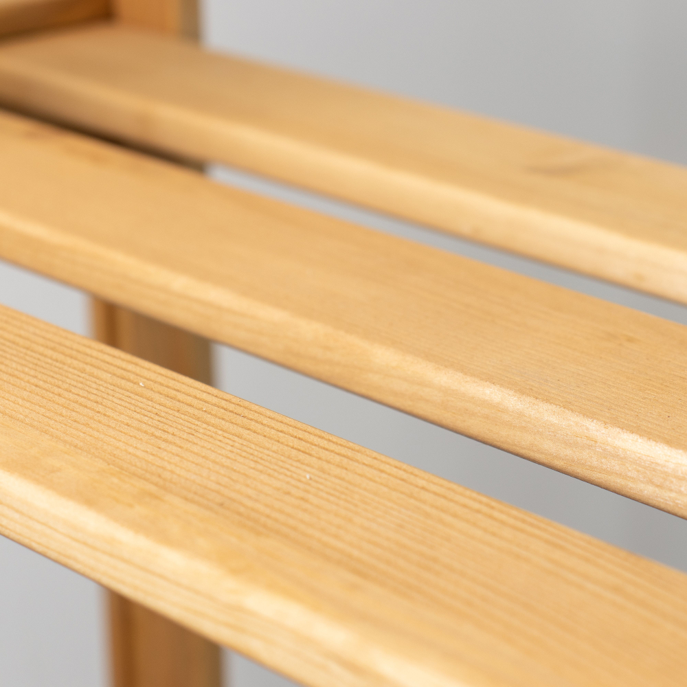 Стеллаж, 64х28х50, Альберт, напольный, напольный, деревянный, для игрушек и книг, на балкон и кухню, бейц, Ikea