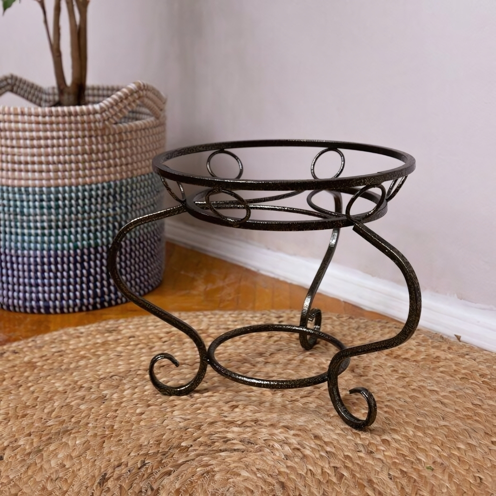 Подставка для цветов напольная "Кувшин большой" на 1 горшок, металл М0000061