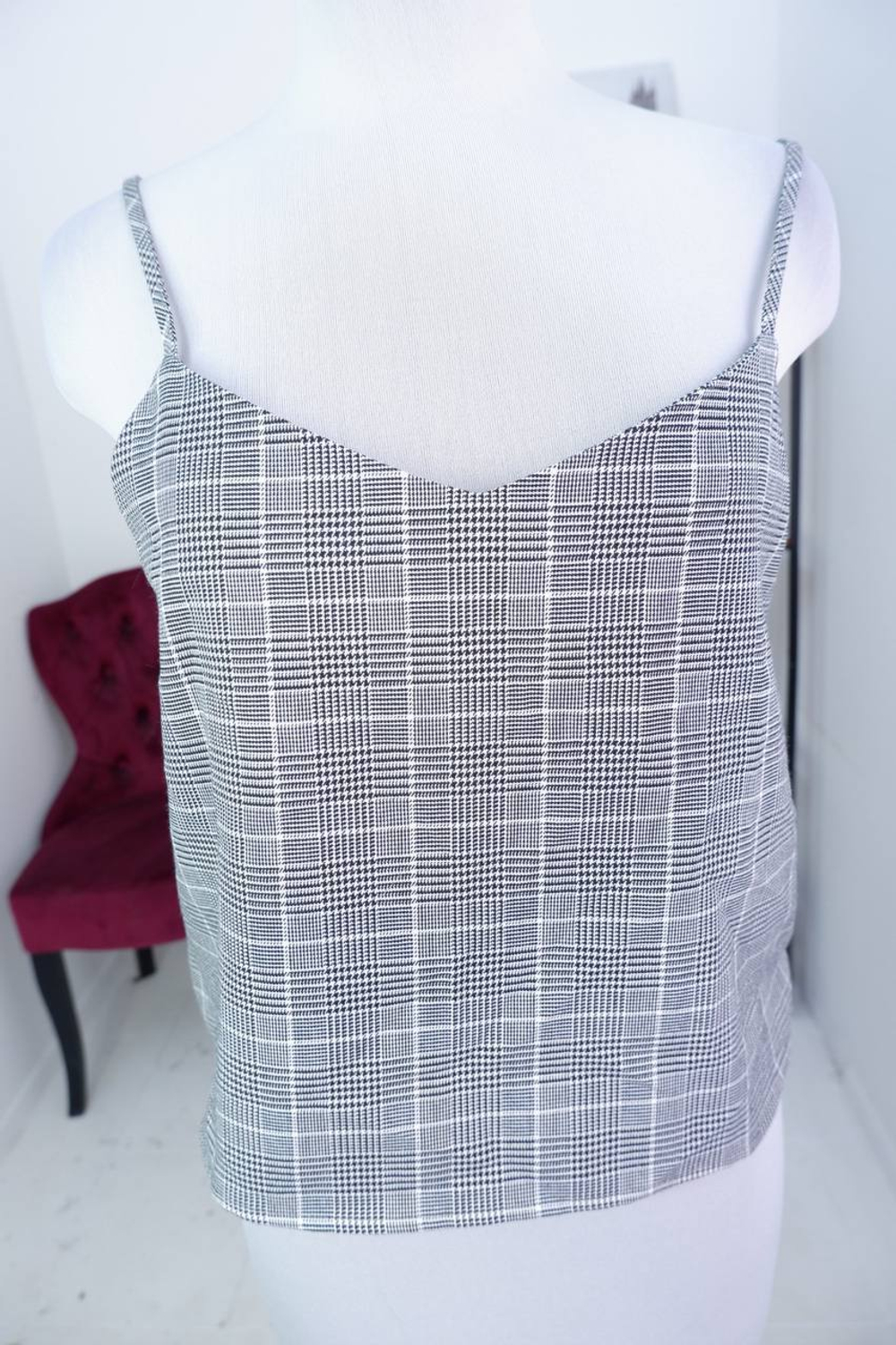 Топ Vero Moda базовый, маркировка 38 eur, визуально 44 размер