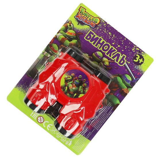 Бинокль черепашки, блист.17*21*6см ИГРАЕМ ВМЕСТЕ