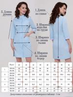 Таблица размеров халатов MediS
