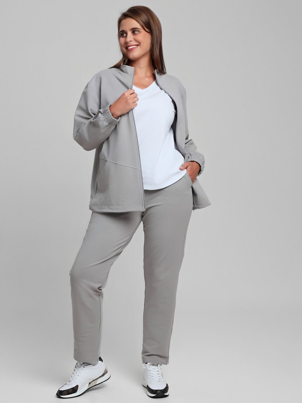 Костюм Далия Виотекс СЕРЫЙ