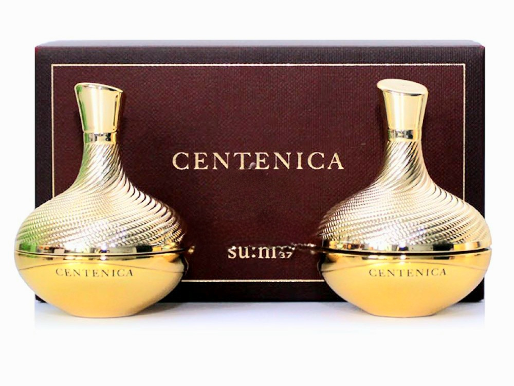 Набор миниатюр SU:M 37 CENTENICA CREAM SET.Крем для лица и век.