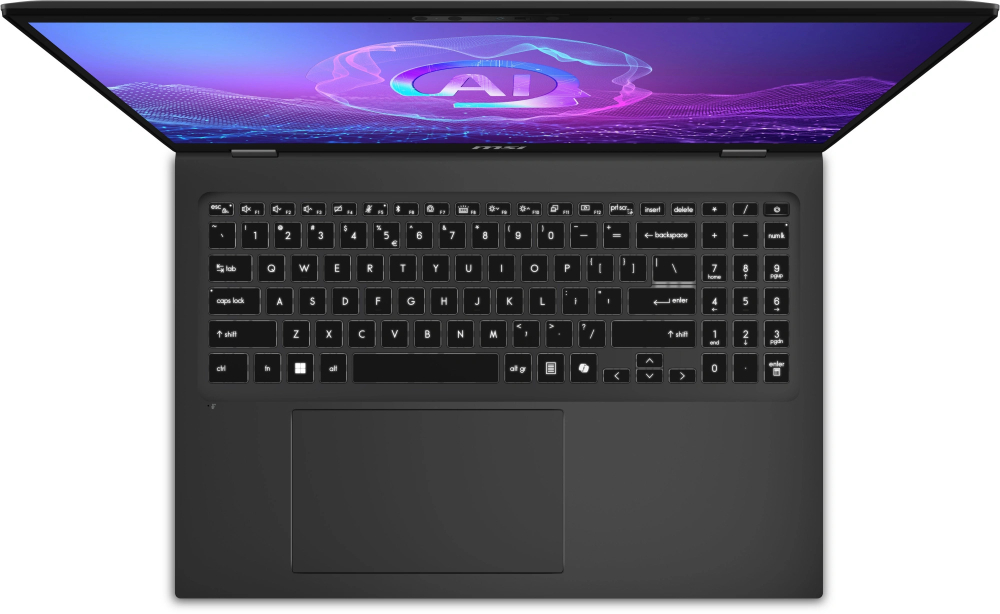 Ноутбук  MSI Prestige 16 AI+ Evo B2VMG-032RU 16 ", Core Ultra 9, 32 Гб RAM, 1 Тб SSD, Arc graphics, Серый