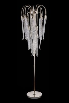 Торшер LE3065/1F NI никель Kamilla Leon