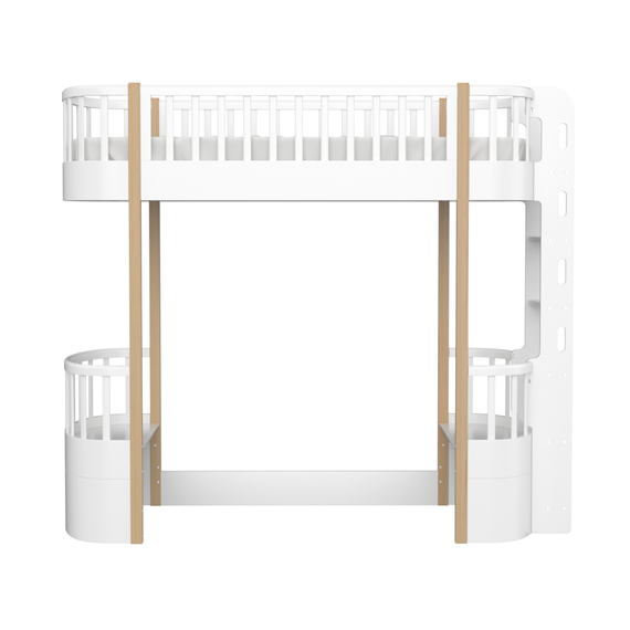 Кровать-чердак Classic (белый)