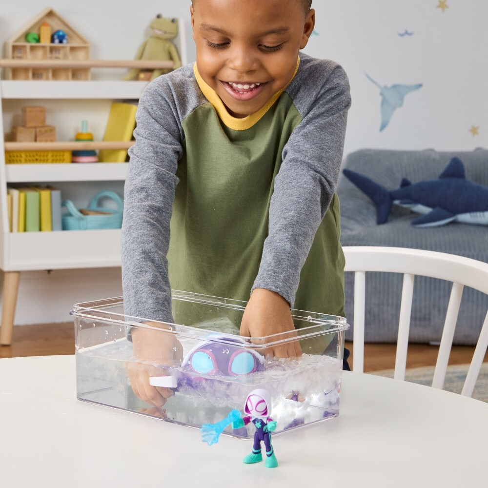 Hasbro Spidey and the Super Buddies - GHOST YELLOW подводная лодка Water-Webs G1466