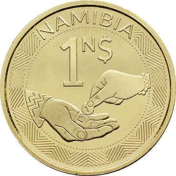 1 доллар 2025 Намибия