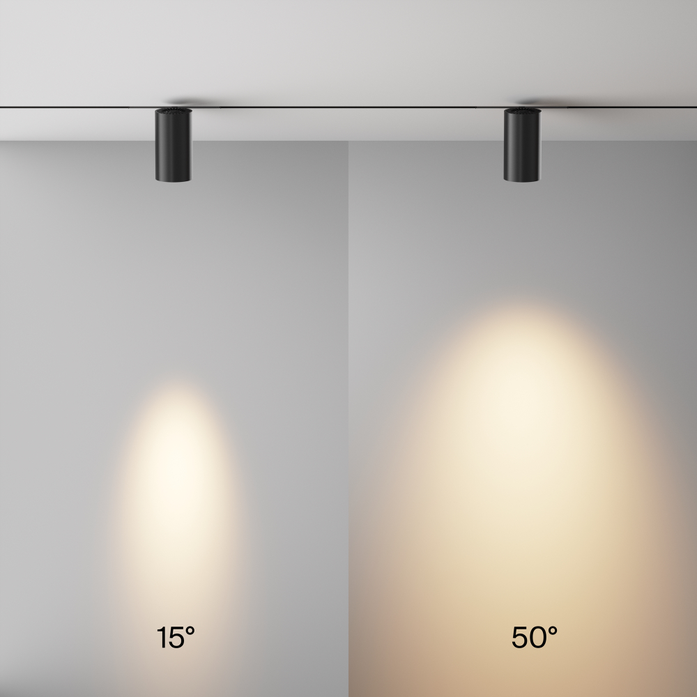 Трековый светодиодный светильник Maytoni Exility X Focus Led TR243-4-18WTW-DSZ-B