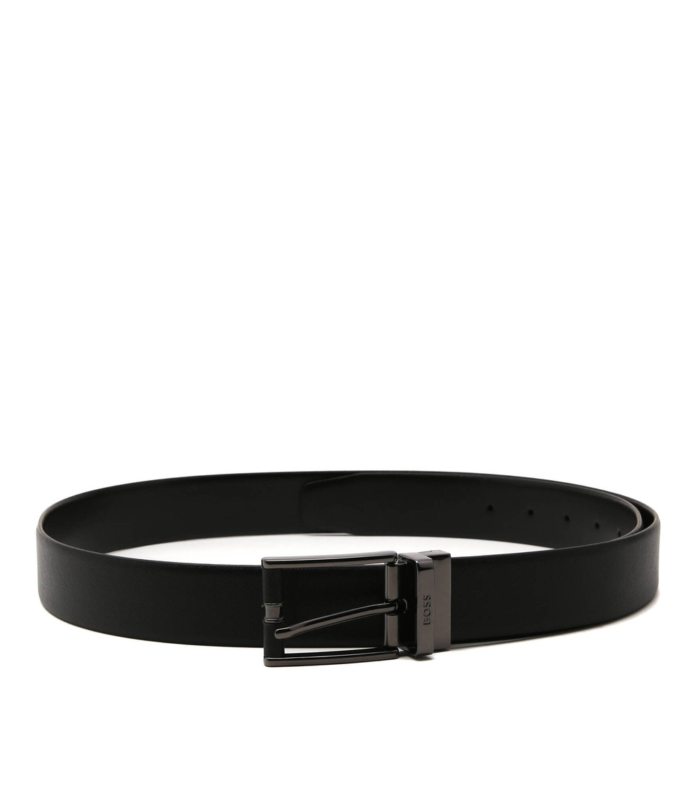 двухсторонний кожаный ремень felix_or35_ps BOSS BLACK - черный(50473558)