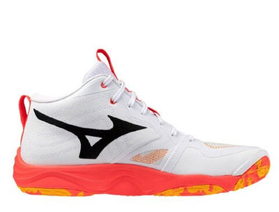 Мужские воллейбольные кроссовки Mizuno Wave Momentum Elite MID White Shoes