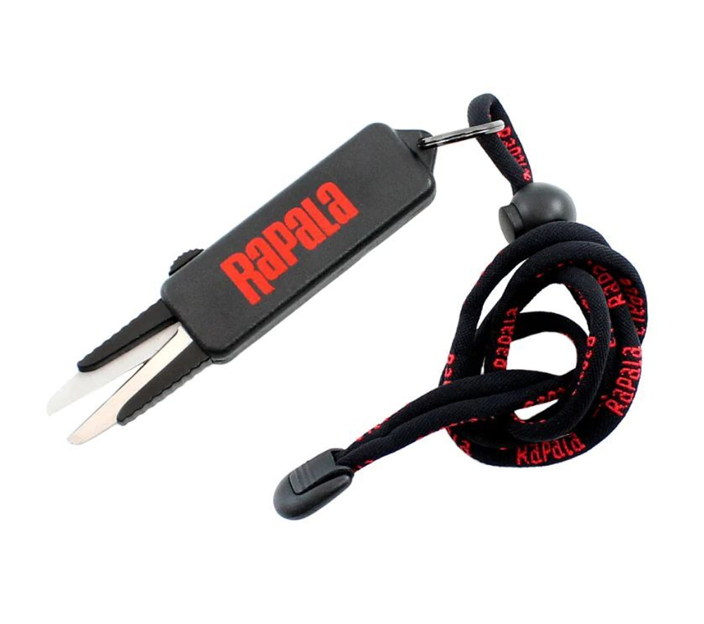 Ножницы для рыбалки Rapala Ez Stow, в комплекте шнурок, длина - 11,5см