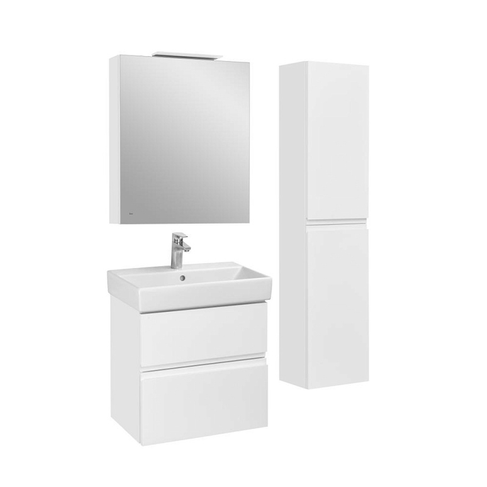 Зеркало-шкаф Roca Oleta 60 левый, белый матовый (A857645501)