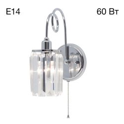 Citilux Синди CL330311 Бра хрустальное с выключателем Хром