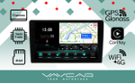 Магнитола для ГАЗель Next, Газон Next - Vaycar VA86-2551-2K с экраном 10.36" на Android 13, 8-ядер, 2K QLED, ТОП процессор, CarPlay,4G SIM-слот