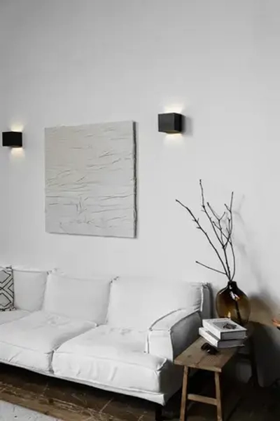 Ночник / Светильник на батарейках Catarina Mebel черный, комплект 2 шт.