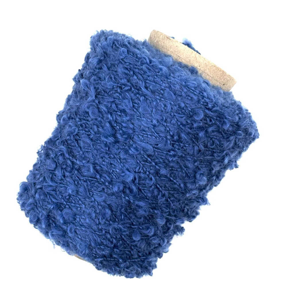 Biagiolli Modesto Бэби-як 76% меринос 19% па 5% 250 м в 100 гр голубой ларимар