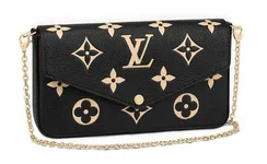 Клатч женский Louis Vuitton Felicie черный