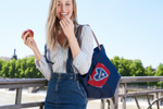 Сумка shopper m dark blue