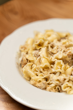 Паста с курицей и грибами замороженная