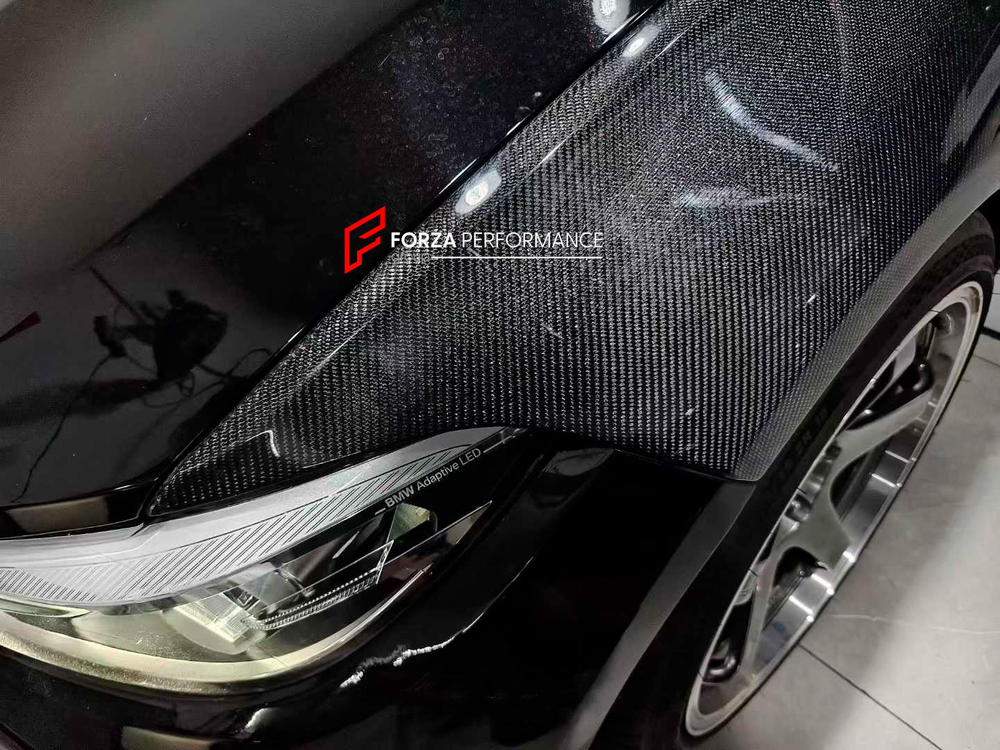 Карбоновые передние крылья для BMW M2 Competition F87 2015-2021 БМВ тюнинг