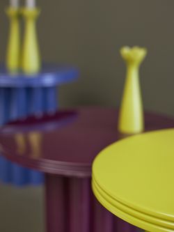 Столик приставной Vivlend, Ø43 см, лайм