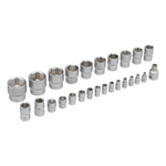 Набор инструментов, 1/2", 1/4", CrV, пластиковый кейс 82 предмета Stels