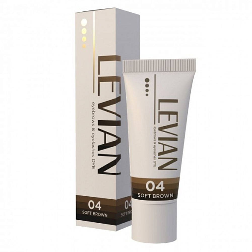 Краска для ресниц и бровей LEVIAN, 15 мл