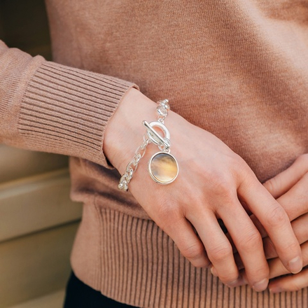 Браслет Fiore Luna Mare Black Shell CL6008 S