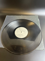 LP Алла Пугачева - Фотограф. Черный альбом. Виниловая пластинка 12 дюймов. Sintez Records 1991 год