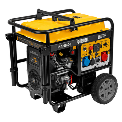 Генератор бензиновый (12 кВт) Denzel PS-120EAD-3
