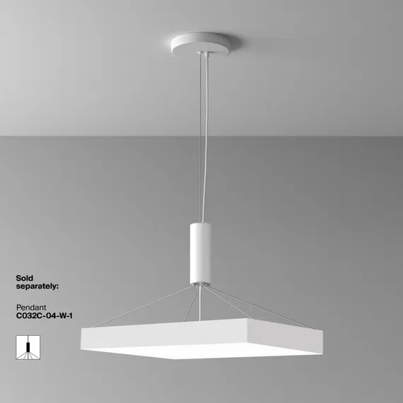 Потолочный светильник Зон / Zon 90 Вт 4000 К 120° Technical c032cl-90w4k-sq-w