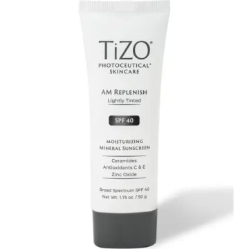 Photoceutical AM Replenish SPF 40 Lightly Tinted | Дневной питательный крем с оттенком, 50 мл
