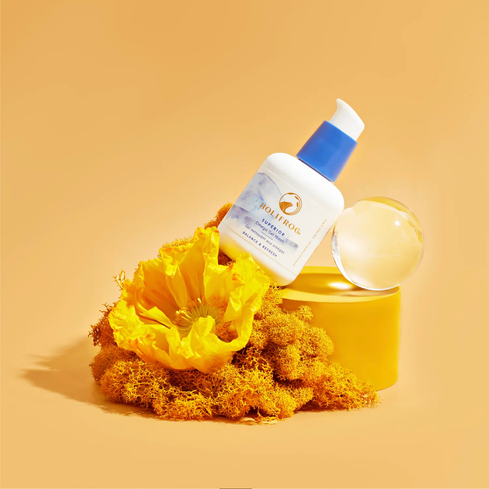 ДЕФЕКТ УПАКОВКИ: HOLIFROG Superior Omega Gel Wash Очищающий гель с омега-комплексом и пробиотиками, 150 мл